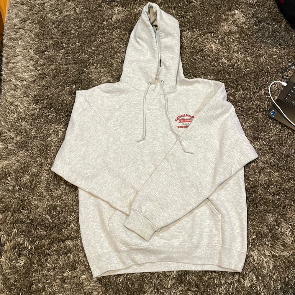 Jerzees super sweats Clucus Farms sweatshirt